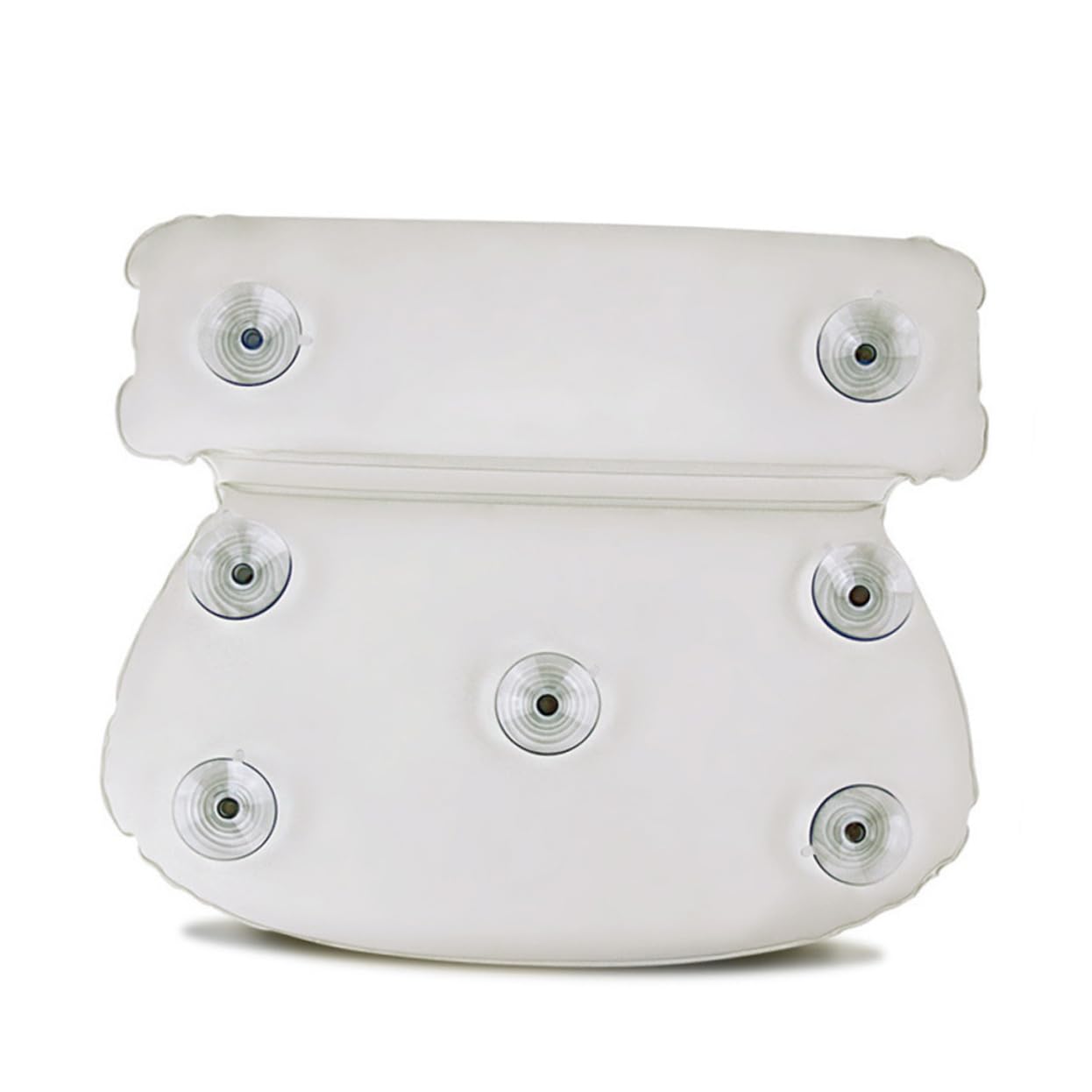 BESTYASH Almohada de Baño Antideslizante con Ventosas Cojín Ergonómico para Cuello y Espalda Premium con Superficie para Bañeras y SPA Casa y Centros de