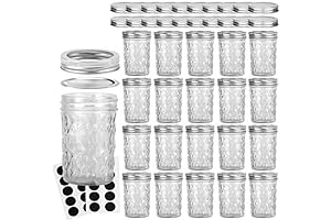 VERONES 8OZ Mason Jars: Preserve Sweet Memories in Every Jar!
