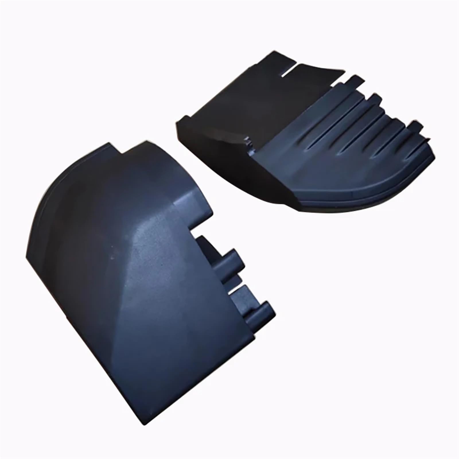Faldones Laterales Tapa Extremo Estribo Lateral Puerta Coche para VW para Touareg 7L 2002 Estribo Tapa Tapón Superior/Extremo, Piezas Repuesto Falda Lateral Coche(Rear Left)