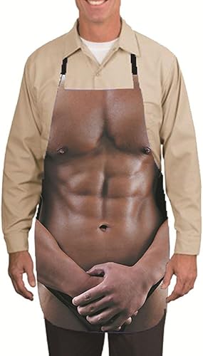 Miniatura 7 de Delantal divertido para hombres y mujeres, chef, cumpleaños, broma, regalos de broma, cocina creativa, barbacoa, cocina, hornear, parrilla, fiesta,