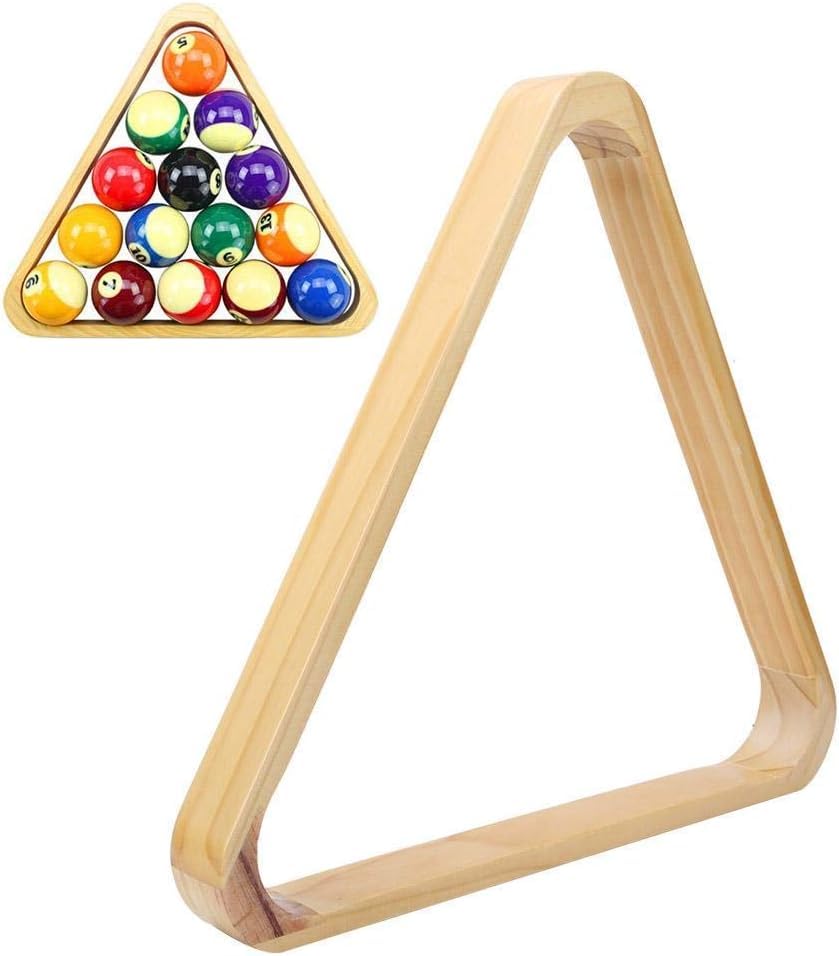 ABA Snooker,Pool & Billiard Ball Triangle/Rack (Black, 57mm) 2