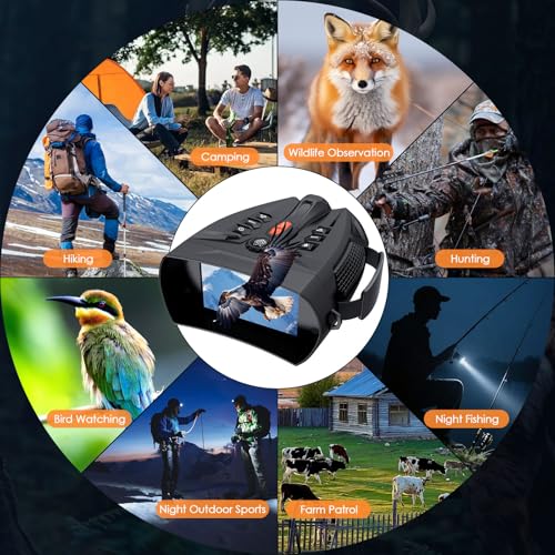 Tezousi Night Vision Binoculars, Digital Night Vision Goggles for Adults - image 8
