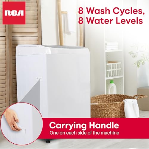 Rca RPW302 Portable Washing Machine, 3.0 Cu Ft, White thumb #4