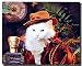 Indiana Jones Cat Funny Animal Nature Kids Room Wall Decor Art Print Poster (16x20)