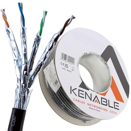 CAT7 Outdoor S/FTP Ethernet Cable, 50m