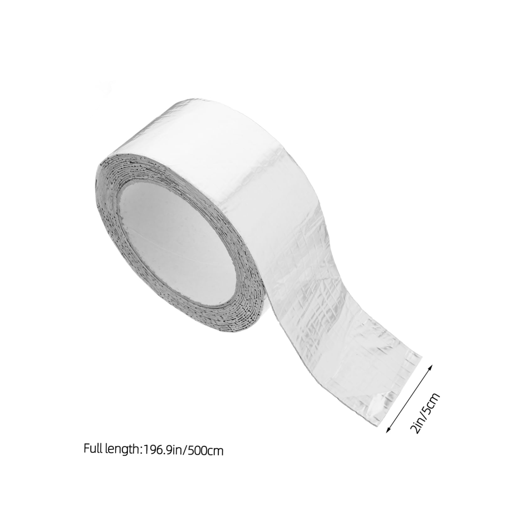 HAPINARY Butyl Rubber Tape for Roof Wall Pipe Leak Repair Self Adhesive Aluminum Foil Tape Weather Application