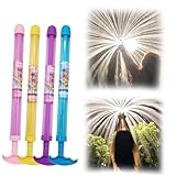 Feuerwerk Wasserpistole, 4 Stück Wasserpistole Feuerwerk Wasserspielzeug für Kinder, Wasserfeuerwerk Firework Wasserspritze Wasserspritzpistolen Kinder Pool Strand Spielzeug für Strandpool Pool Party