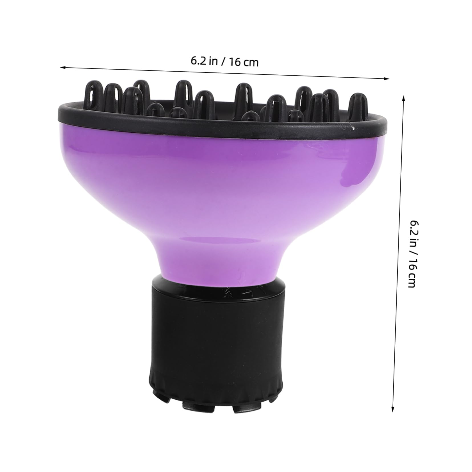 Healeved Universal Hair Diffuser for Curling Hair Dryer Salon Hair Dryer Part Hair Dryer Blow Diffuser Attachment