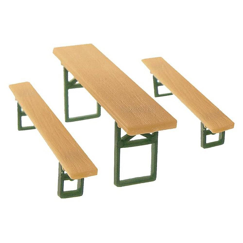 Faller 180444 Beer Benches & Tables 60/Scenery and Accessories