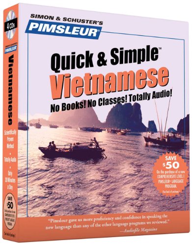 Pimsleur Vietnamese Quick & Simple Course - Level 1 Lessons 1-8 CD: Learn to Speak and Understand Vietnamese with Pimsleur Language Programs (1)