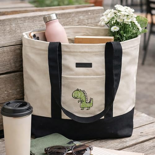 Image of The Purple Tree Cotton Tote Bags for Women (pack of 1) Women Tote Bag, Eco Friendly Tote Bag, Reusable Tote Bag, Shopping Bag, College Bag