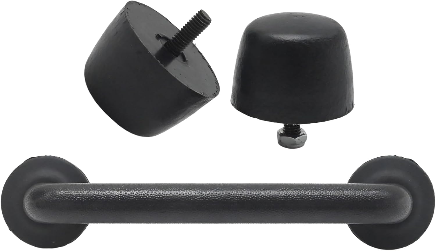55176422 Hood Bump Stop Rubber Bumper Cushion, Front Windshield Hold Down Bracket Replacement for Jeep Wrangler 1987-2018 Hood Handle