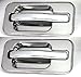 All Sales 602 Polished Billet Aluminum Rear Door Handle and Bucket Kit