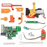 Yamix 3 Modes Automatic Kit V6 Semi Auto / Full Auto / 3-Round Burst Modified Parts Set for nerf n Stike Elite stryfe - Standard Version