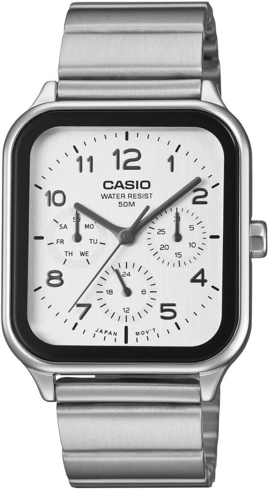 Montre analogique multifonction Casio MTP-M306D-7AV acier - 3