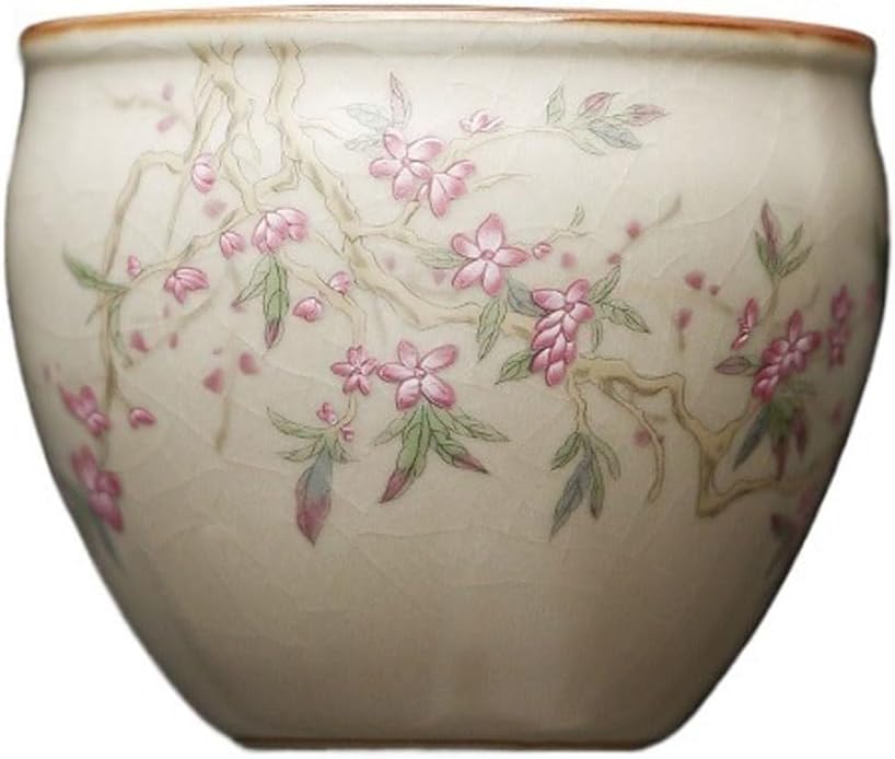 GSOUL Kungfu Tea cup Ceramic Master Cup Jar Home Living Room Tea Brewing Personal Drinking Kung Fu Set Single Small Tea Cups