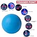 Massage Lacrosse Balls for Myofascial Release,Yoga Deep Tissue Massage,Trigger Point Therapy and Foot Plantar Fasciitis,Muscle Soreness Massager Ball (2Pack,Deep Blue and Purple)