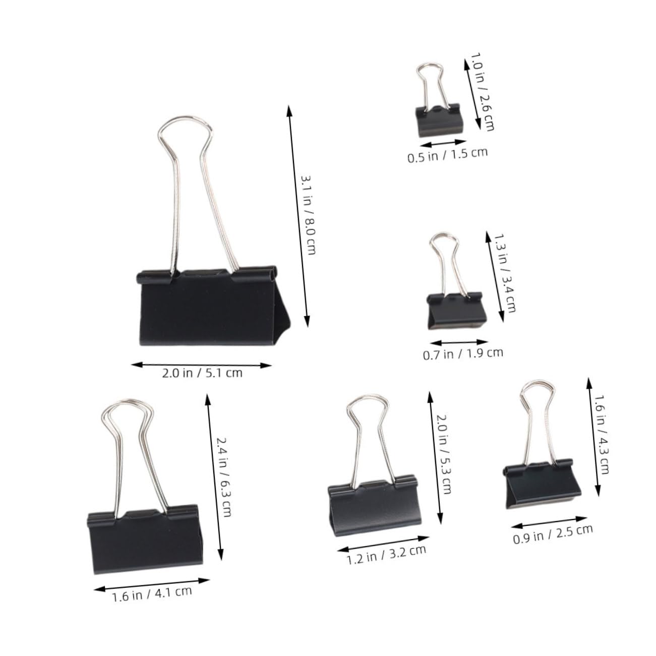Lot De 120 Trombones : Pinces À Papier En Métal À Forte Adhérence, Pinces À Papier À Longue Queue Pour Documents Et Dossiers Épais, Pour Le Bureau, L'école Et La Maison.