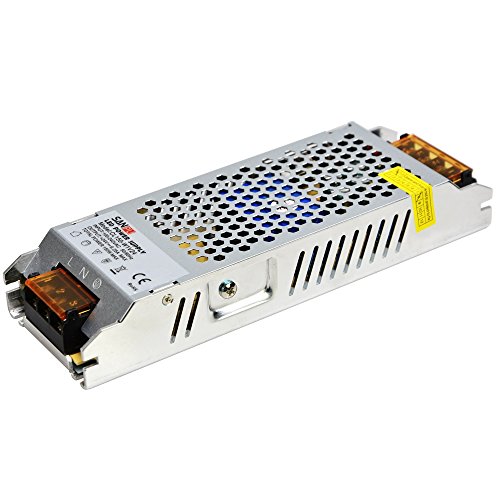 Image of Switch Mode Power Supply 24 Volt DC 150 Watt 6 Amp AC-DC Lighting Transformer LED Driver for LEDs Indoor Lights (SANPU CL150-W1V24)