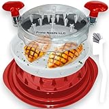 Chicken Shredder Large Meat Grinder Chicken Breast Shredder Heavy Duty Meat Shredder Tool Twist With Tray&Brush Hot Meat Shredder, Meat & Poultry Tools BPA-Free, Dishwasher Safe, Strong Non-Slip Base.