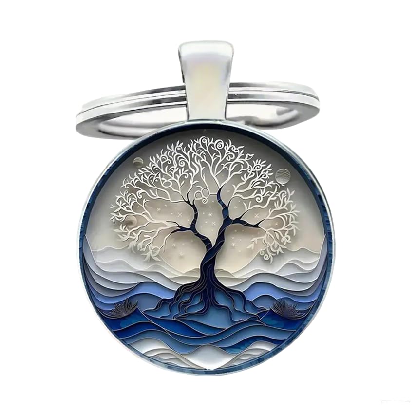 Xizhounianfeng Creative Alloy Keychain Cute Cartoon Keyring with Pendant – Durable and Stylish Accessory, Perfect for Gifts