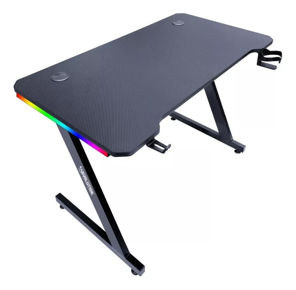 Mesa Gamer Escrivaninha Iluminação Rgb