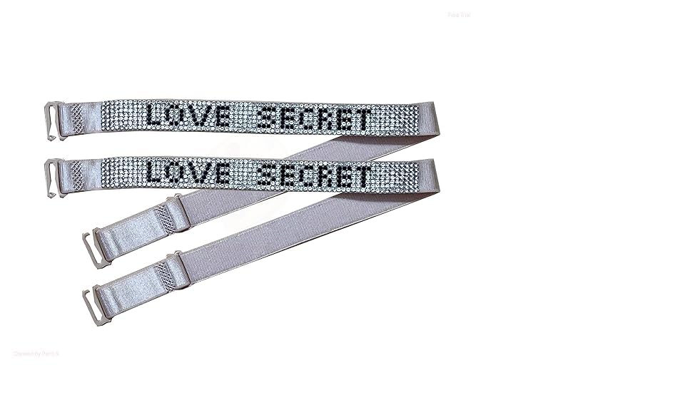 ghelonadi 1 PAIR Rhinestone Silver Bra Straps Decorative Bra Straps of Single Row Crystal Rhinstone Bra Underwear Straps Dress Straps for Strapless Dress (WHITE)-picture-28