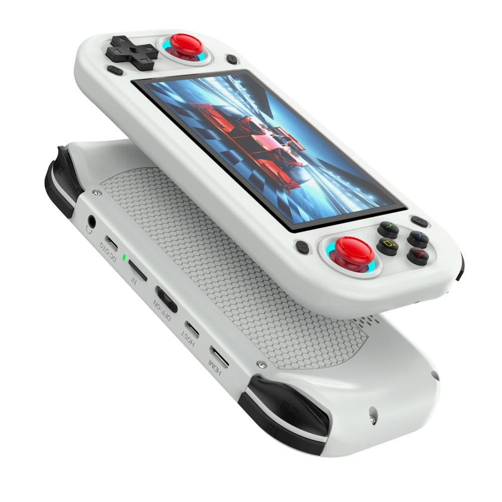 R43S retro ręczna konsola do gier wideo ekran 4,3 - kompatybilny przenośny kieszonkowy odtwarzacz wideo 64 GB gier C