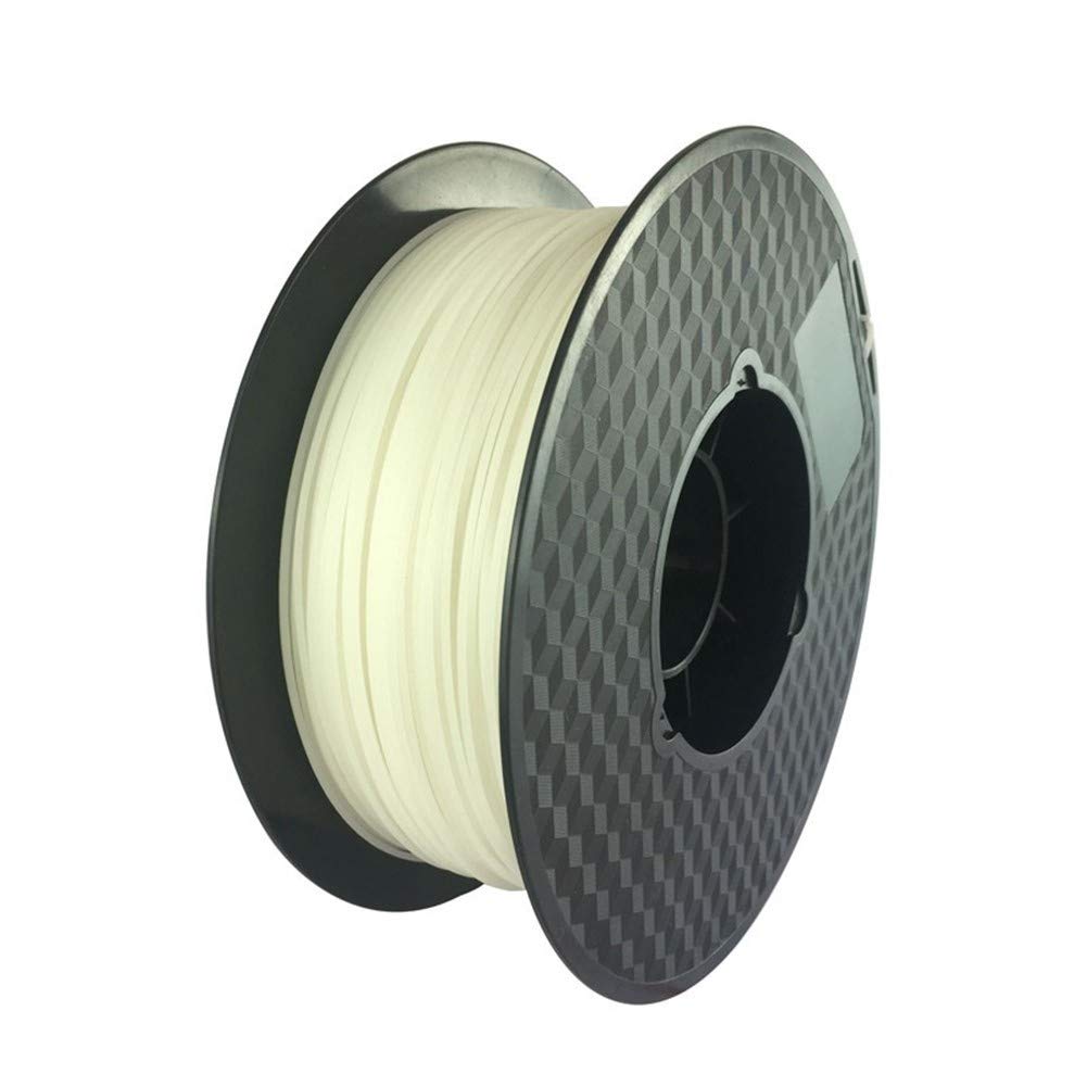 LSB-3D-Druck, 1pc Glasfaser 1.75mm 3mm hohe Transparenz P-Glas-Glühfaden, PC & PETG Composite-3D-Drucker Filament besser als ABS PLA (Farbe : 100g 1.75mm natural)