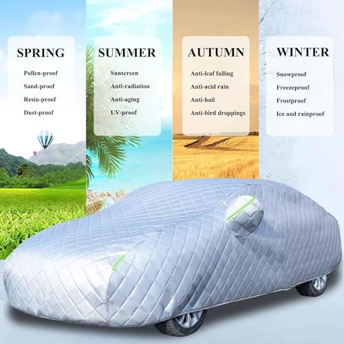 Bache voiture extérieure imperméable avec doublure coton anti-rayures