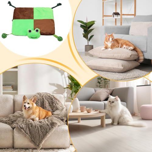 Tapis de jeu pour chien interactif avec stimulation sensorielle et pouic-pouic