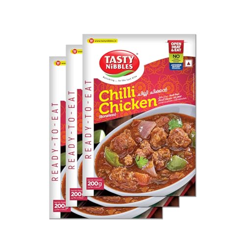 Image of TASTY NIBBLES Chilli Chicken 200GM Pouch [Pack of 3]