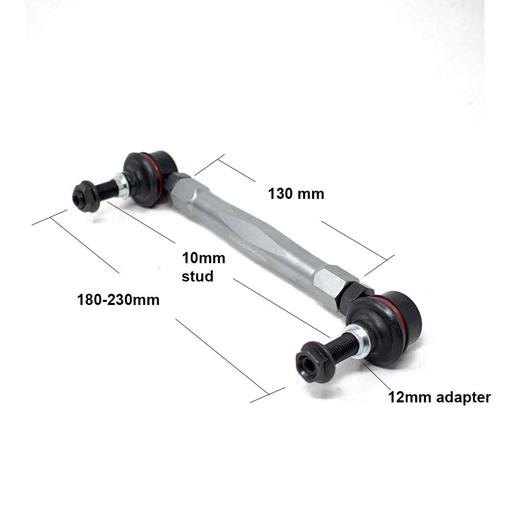 チューハイ　Time is on LINKS FRONT PANEL For 1989-1996 Nissan 300ZX Sway Bar Link Front Right 27654GZ
