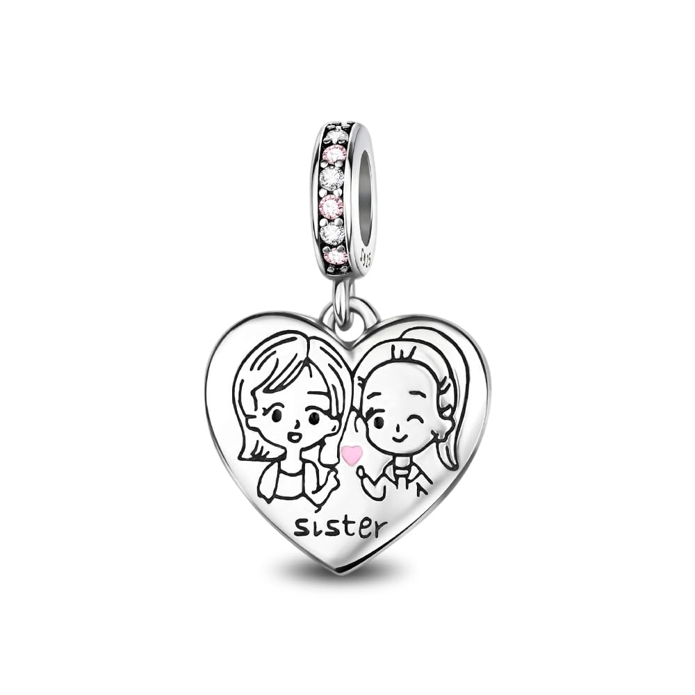 LMLMECREA Kronen Charms Anhänger 925 Sterling Silber Königin