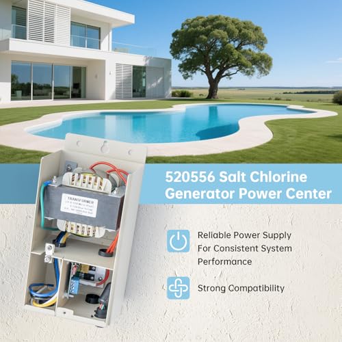 Haoguo 520556 Power Center for Salt Chlorine Generator Systems, Compatible with Pentair IntelliChlor IC20 IC40 IC60, Reliable Power Center for Pool & Spa Automation Systems, HPCR-01 - Thumbnail 2