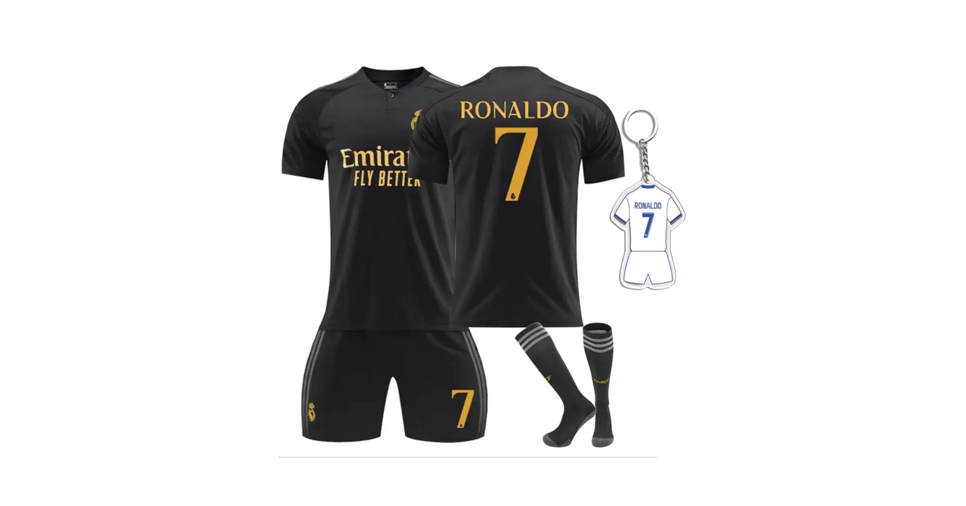 レアル・マドリード RONALDO 7番 レプリカユニフォーム　上下セット レアル・マドリード RONALDO 7番 レプリカユニフォーム 上下