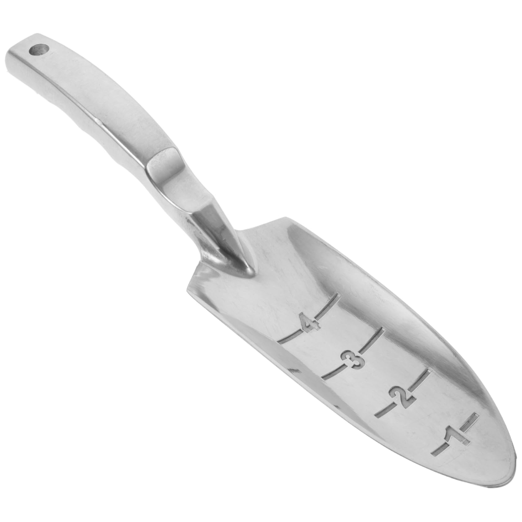 ifundom 4 Stück Gartenwerkzeug Set Aluminiumlegierung Multifunktionale Pflanzkelle Leicht und Tragbar zum Jäten Lockern und Umpflanzen im Garten