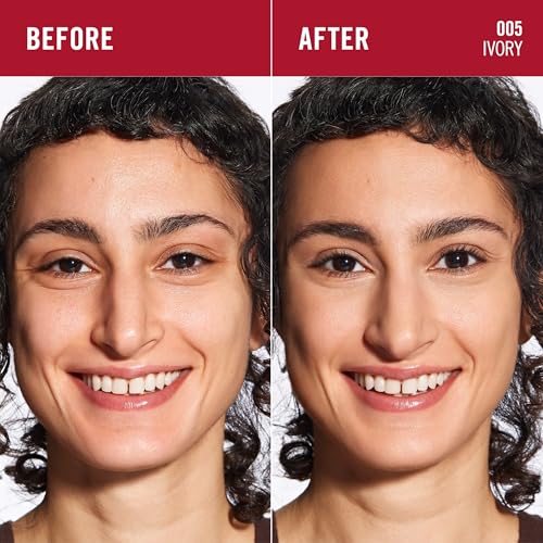 Rimmel Lasting Finish 25HR Compact Foundation 005 Ivory, Matte Buildable Coverage, Powder-to-Cream, Anti-Pollution Shields, SPF 20, Hyaluronic Acid, Waterproof, Hides Imperfections - Image 5