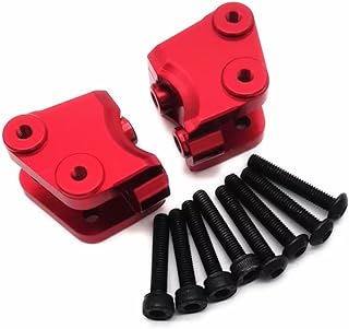 Aluminum Rear Axle Housing Mount for Suspension Link Red for Axial 1/10 RBX10 AXI232047