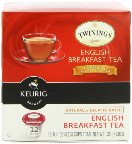 Twinings English Breakfast Decaffeinated Tea, K-Cup Portion Pack For Keurig K-Cup Brewers, 12 Count (Pack Of 3) #TOP3
