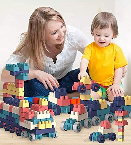 PULSBERY Kids Creative Learning Educational Assembling Building Unbreakable Mummy Building Blocks Toy Puzzle Set (Multicolor) - 200 Pieces (B0BB6ZZ2CF) Amazon Price History, Amazon Price Tracker