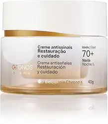 Creme Antissinais Restauração e Cuidado 70+ Noite Chronos Derma 40 g