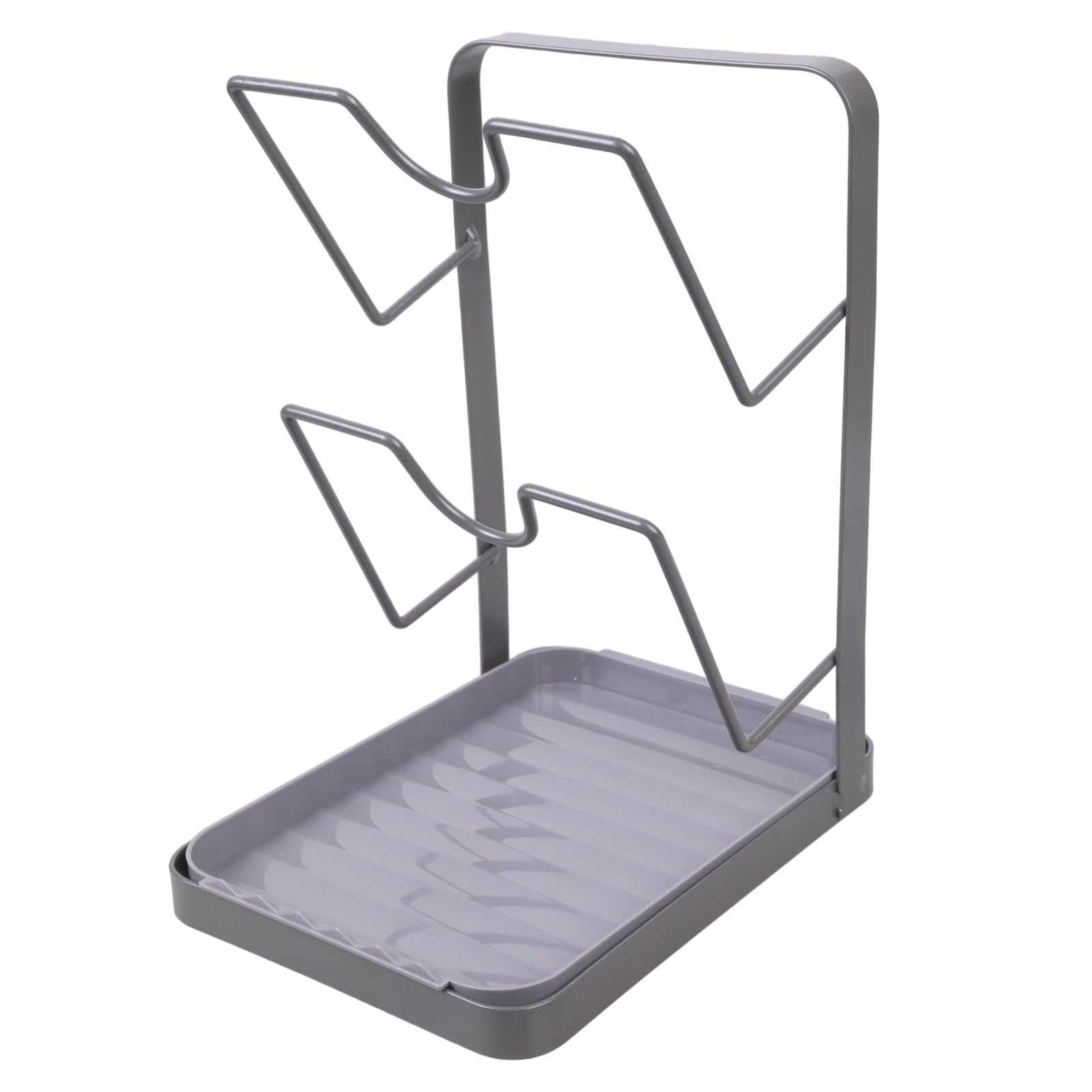 HDOYTXXM Sturdy Lid Stand with Suction Base for Enhanced Stability and Space Saving Design Pots Lid Holder