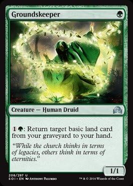 Magic: the Gathering - Groundskeeper (208/297) - Shadows Over Innistrad - Foil