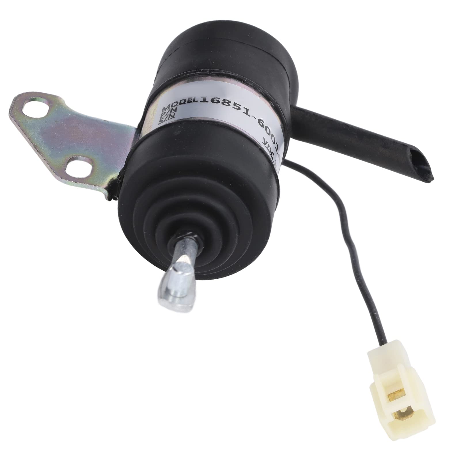 Solenoide di Arresto Carburante 16851‑60014 di Ricambio per Escavatore Trattore Tosaerba Kubota RTV RTV900 D722