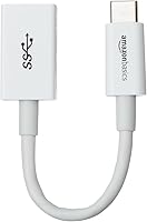 Vista 1 de Yaxa Basics Convertidor de cable adaptador USB-C a USB-A 3.1 Gen1 hembra, 5 Gbps de alta velocidad, certificado USB-IF, para portátiles, tabletas