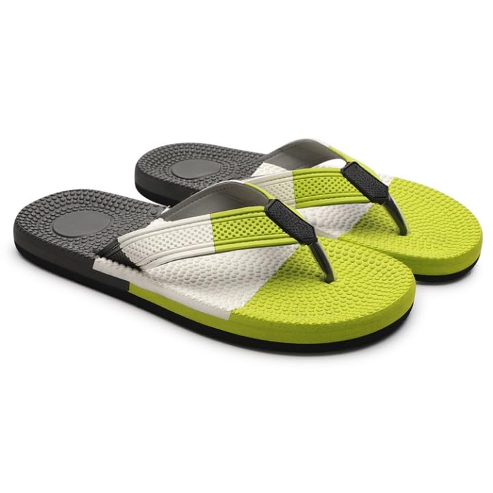 tomsy choice Men Red EVA Sole Slippers Lightweight, Comfortable Daily Use Slides/Flip Flops(Size -6)"-picture-38