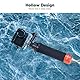 AKASO Schwimmender Handgriff, Hand Grip Unterwasser Handstick Kompatibel mit Action Cam