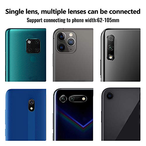 Lechnical Suporte de adaptador de telefone celular universal Clip de telefone universal Suporte tele