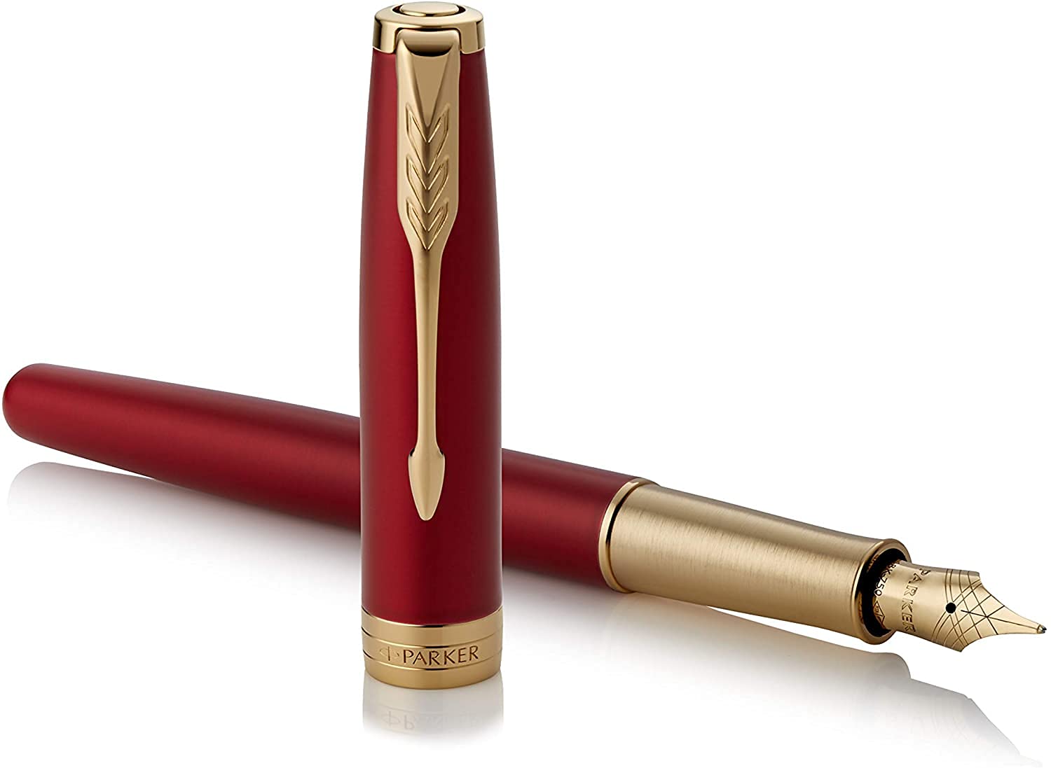 PARKER SONNET Red-Marble 万年筆　字幅F Amazon | 【名入れ無料】【包装無料】パーカー PARKER 名入れ 万年筆